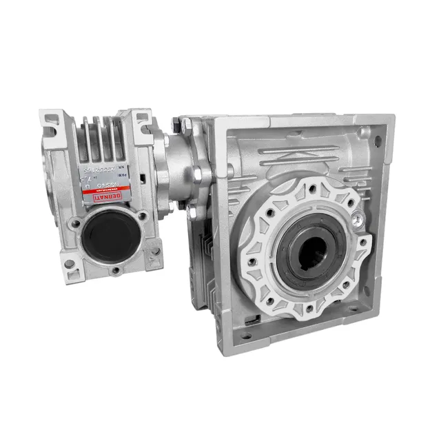 BGSC — Double worm (combined) with solid input shaft
