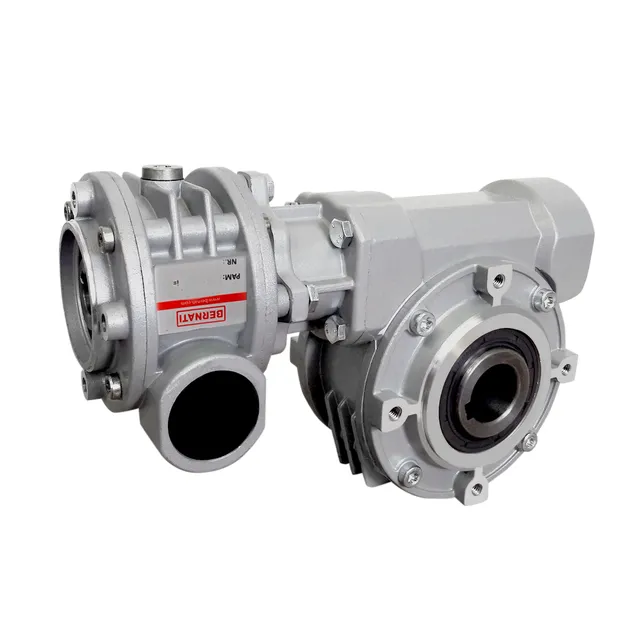BVSC — Double worm (combined) with solid input shaft